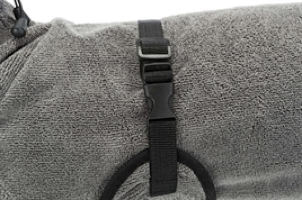 Bademantel Frottee Grau 50 cm Trixie